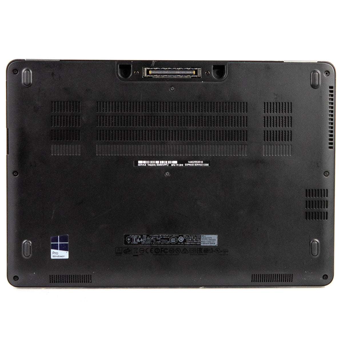Used  Latitude E7270 12.5" Laptop Core i5 16GB 512GB SSD M.2 Integrated Graphics Win 10 Pro B v.WCA