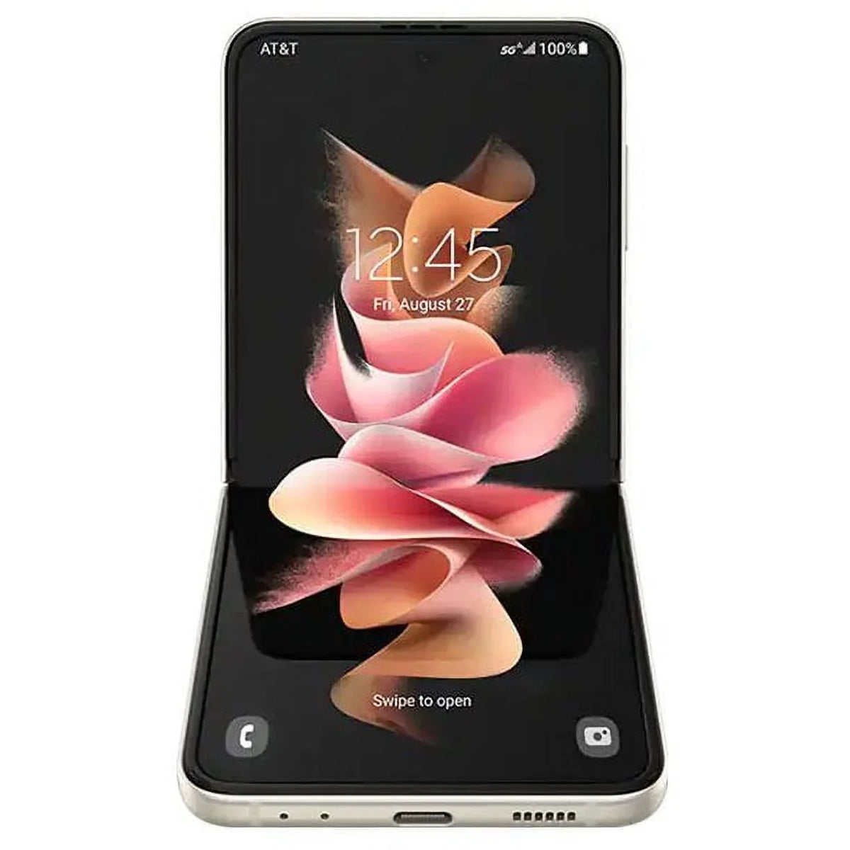 Galaxy Z Flip3 5G F711U (Fully Unlocked) 128GB Cream (Used - A+)