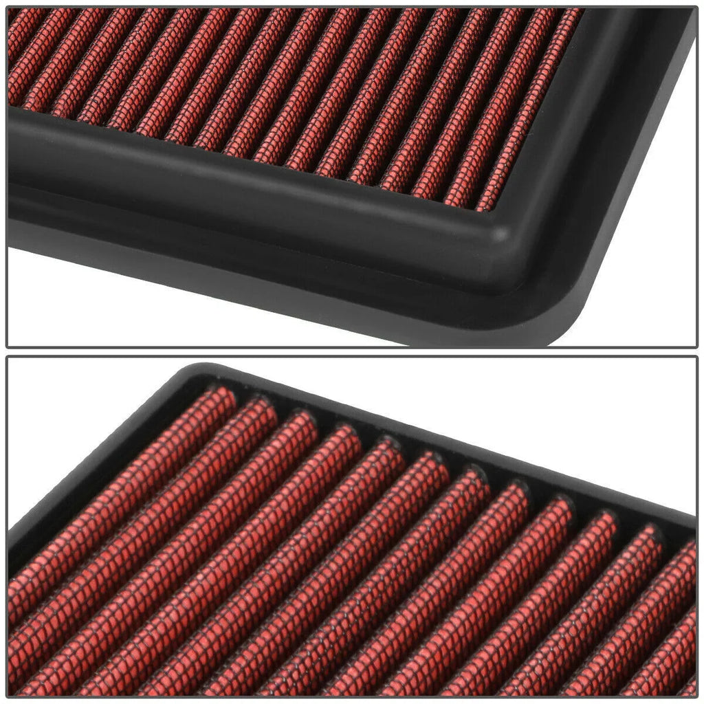 For 2016-2020 Scion  Washable&Reusable High Flow Drop In Air Filter Red