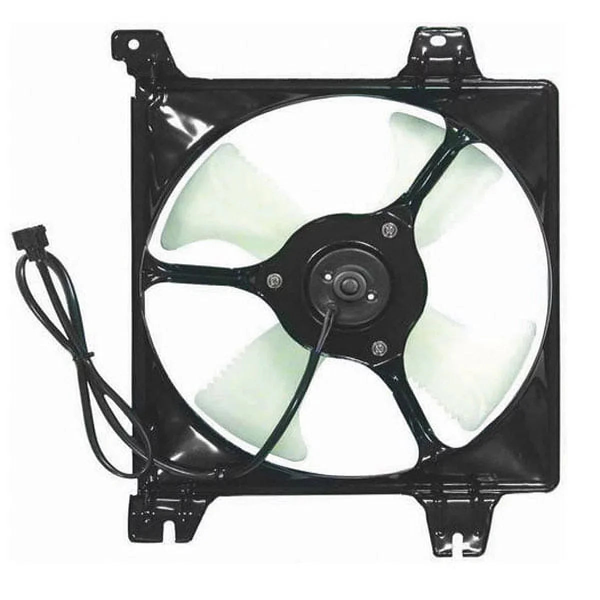 TYC For 99-03 Galant 2.4 & 3.0L AC Condenser Cooling Fan Motor Assembly Shroud