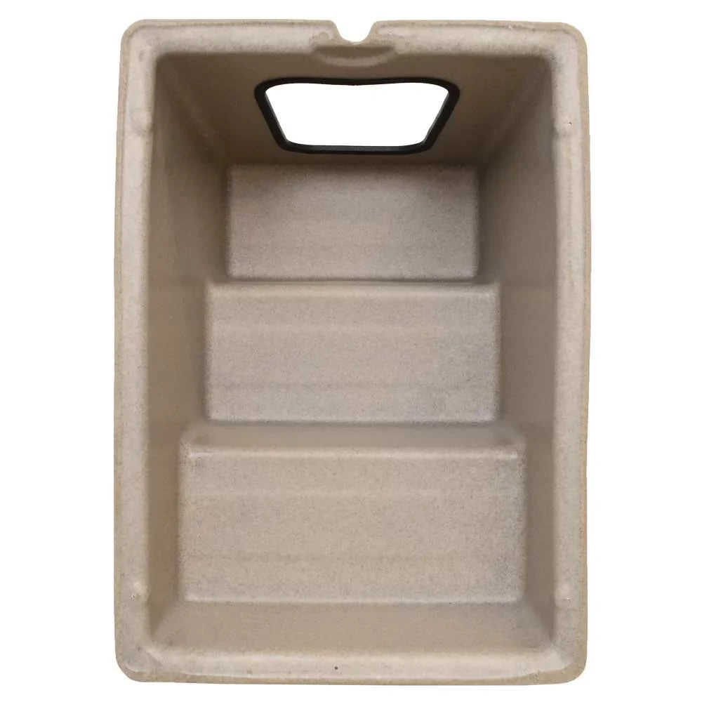 Taylor Made craft Dock Step 44300 | Triple Tread Sandstone Polyethylene