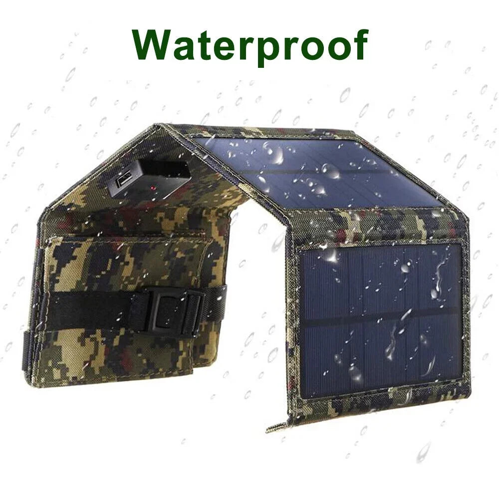 Jahy2Tech Foldable Outdoor 80W USB Solar Panel Portable Phone Charger Camping Hiking Rechargeable Battery High superior