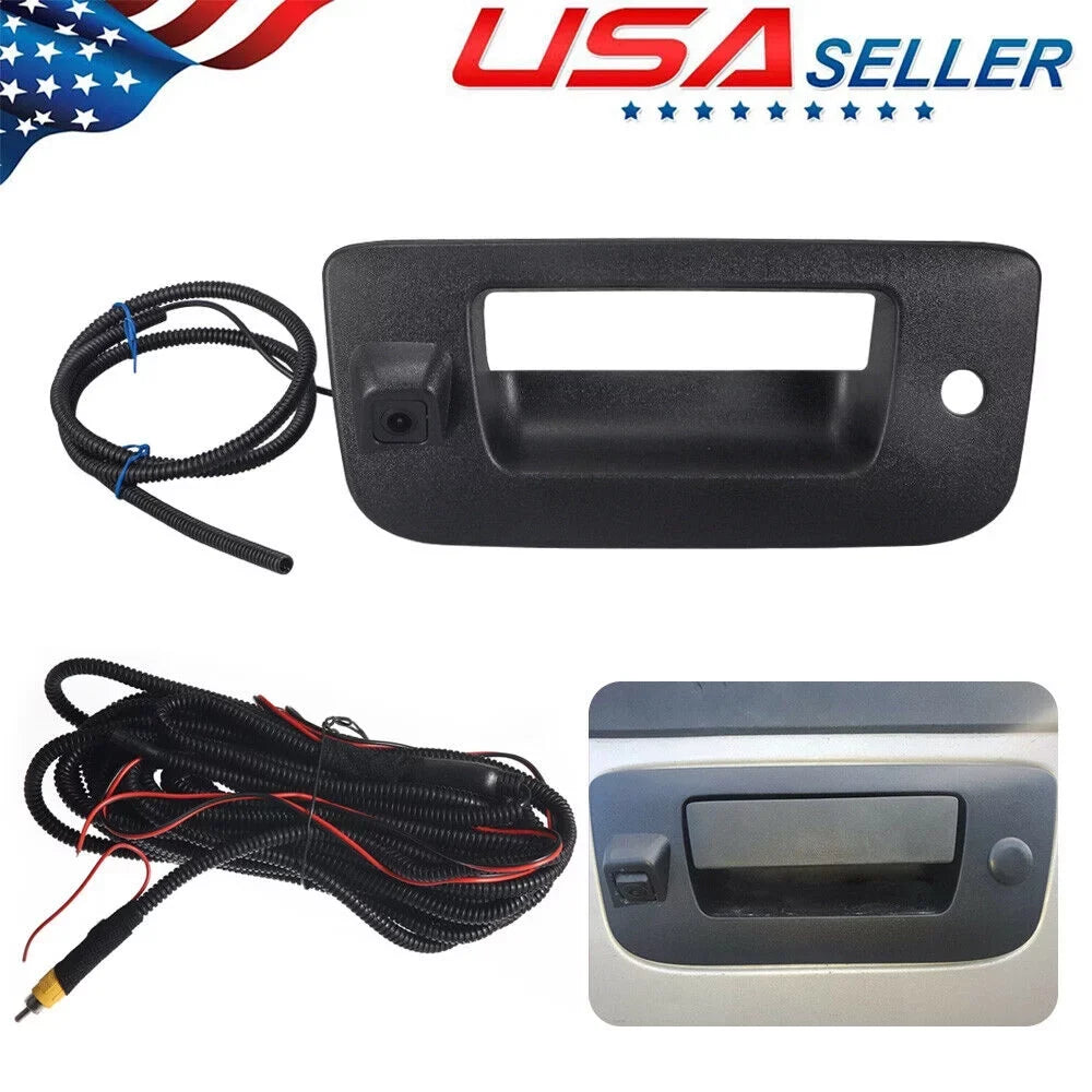 Onemayship Rear View Backup Tailgate Handle Camera For Chevy Silverado/GMC Sierra 07-13