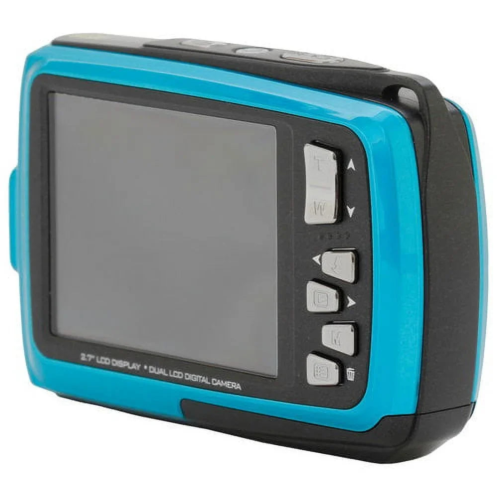 Polaroid IF045-BLUE Dual Screen moisture Proof Camera