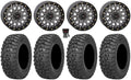 System 3 SB-6 15" Wheels Gunmetal (4+3) 32" Trail Saw 2.0 Tires Can-Am Commander Maverick Renegade Outlander Defender