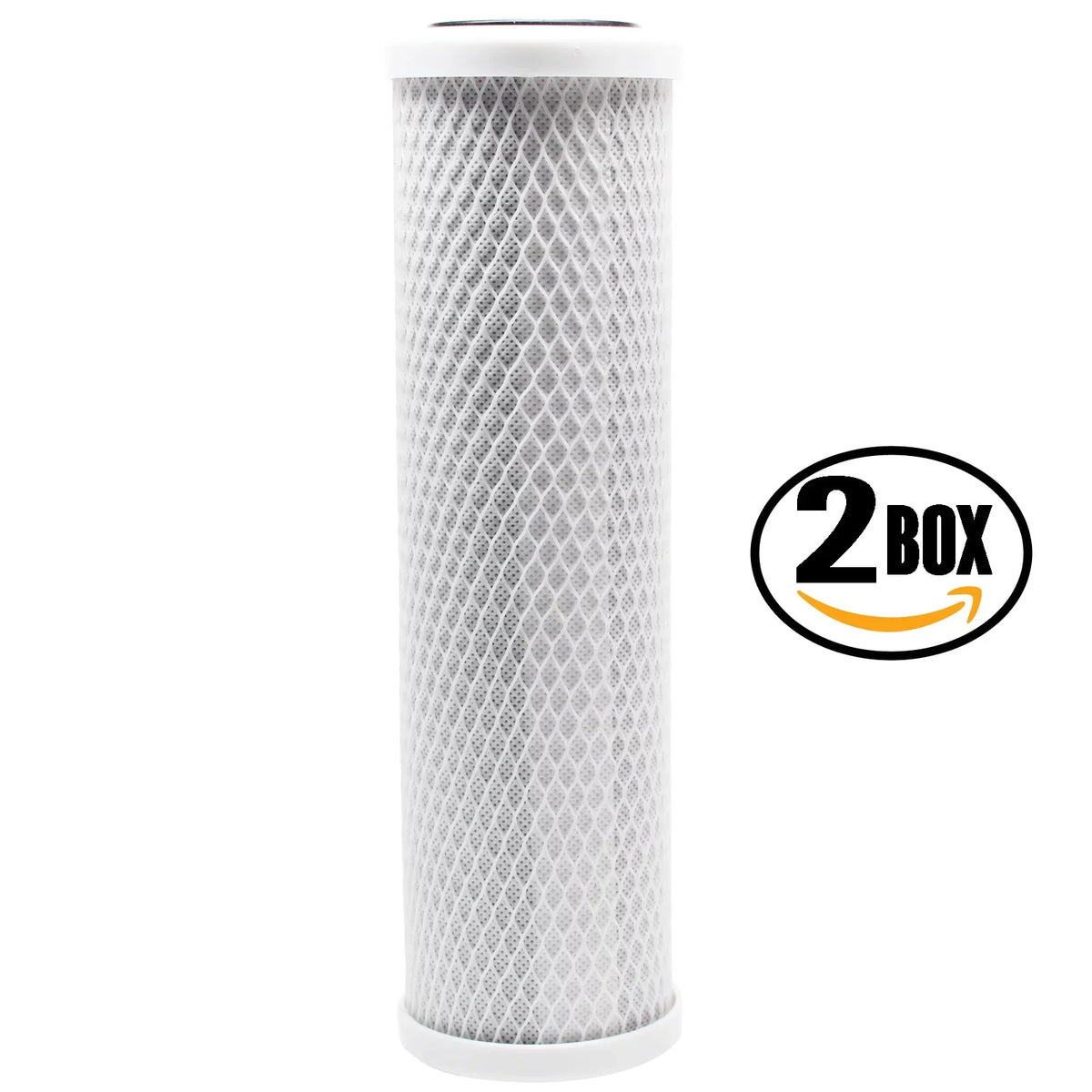 2 Boxes of Replacement DuPont DW120009W Activated Carbon Block Filter - Universal 10 inch Filter for DuPontTM Universal Drinking aqua Filtration System DW120009W - Denali Pure Brand