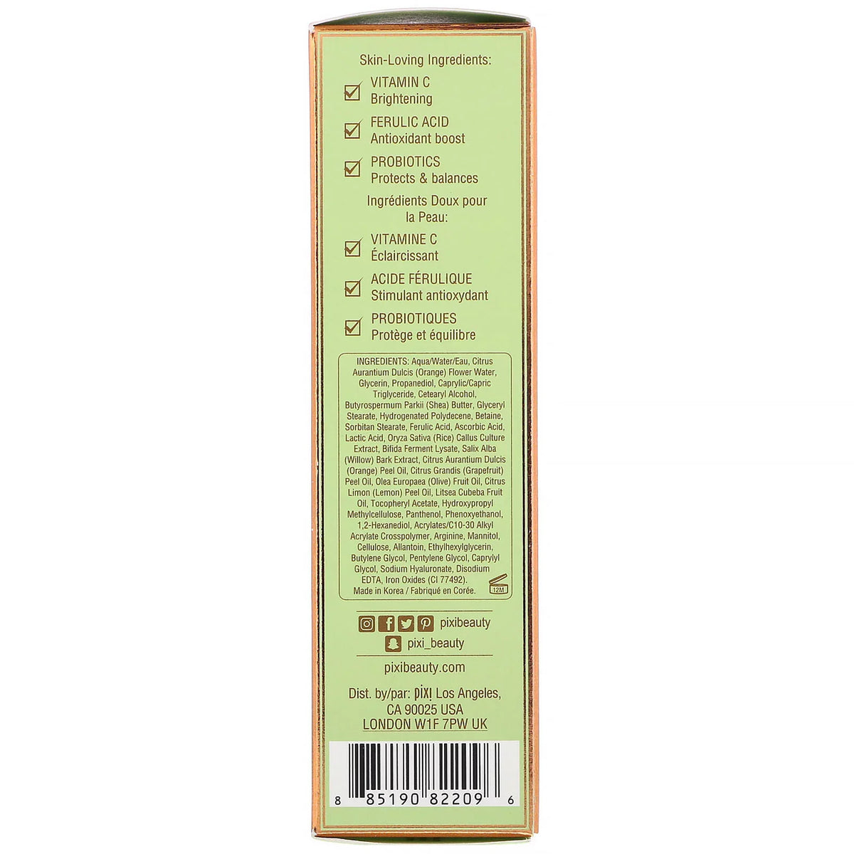 Pixi Beauty  Skintreats  Vitamin-C Caviar Balm  1 52 fl oz  45 ml