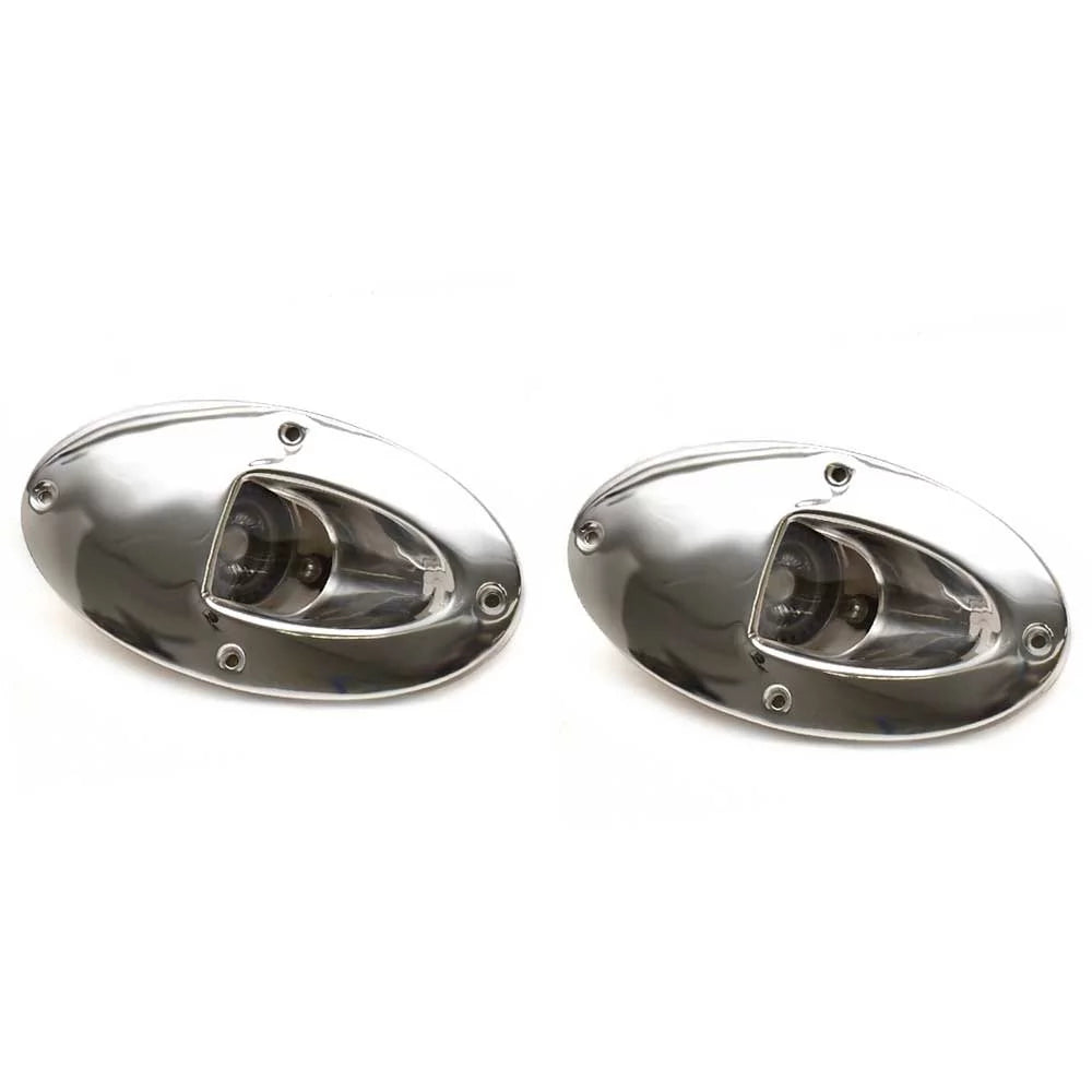 Aqua Signal craft Bow Hull Docking Lights 86204-7 | 12V 7W White (Pair)