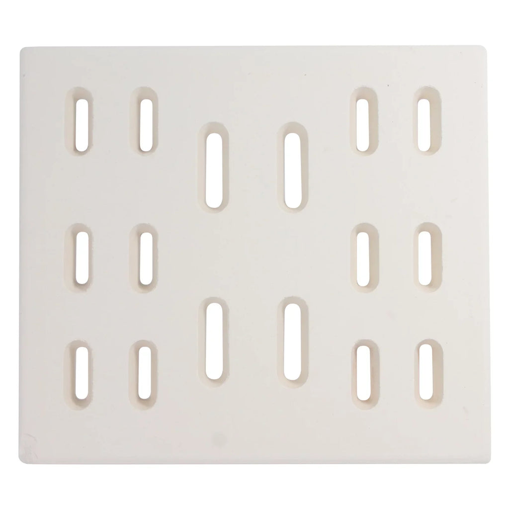 3-Pack BBQ Grill Heat Shield Plate Tent Replacement Parts for Sams Bakers & Chefs Y0005XC-1 - suitable Barbeque Ceramic Flame Tamer, Flavorizer Bar, Vaporizer Bar, Burner protector 8"
