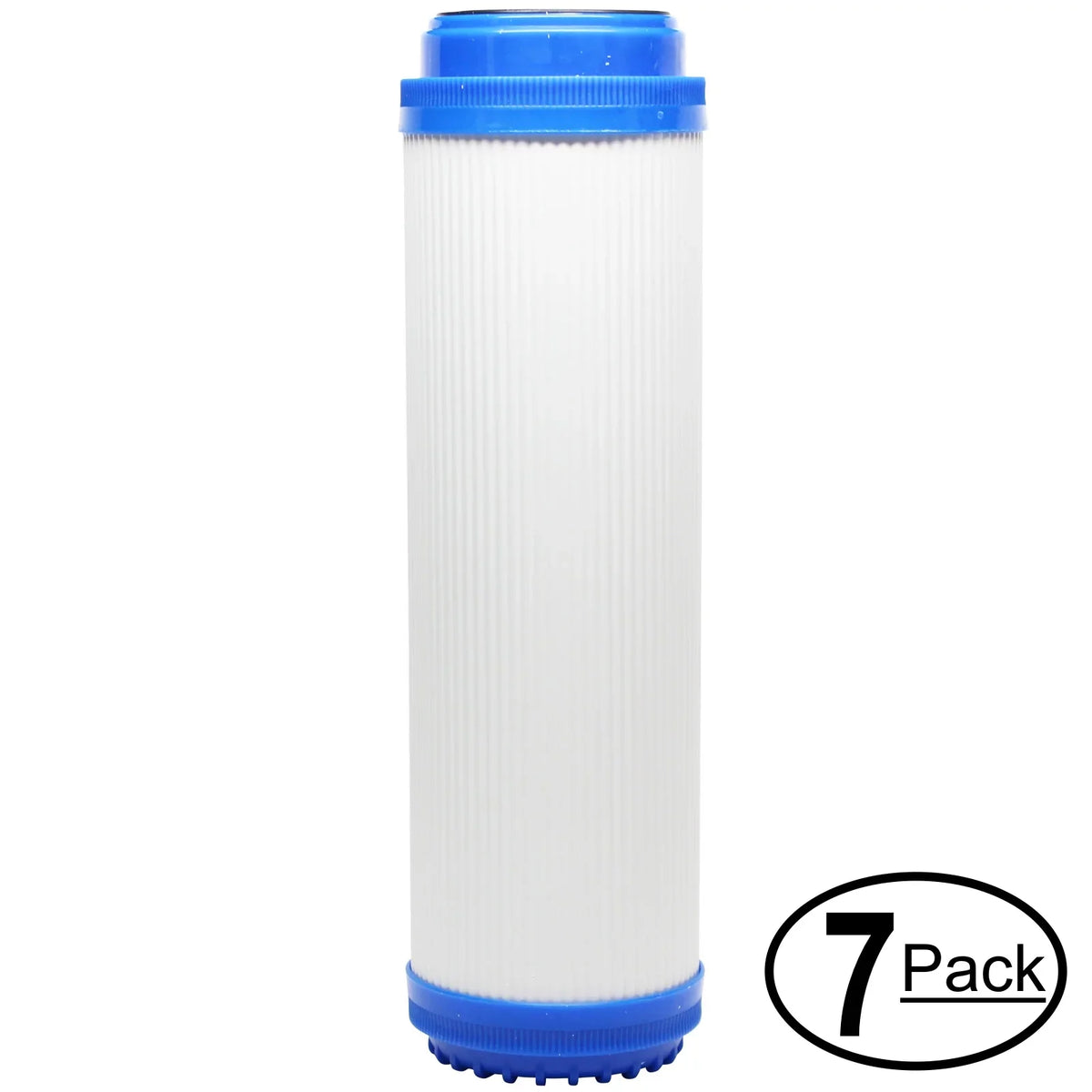 7-Pack Replacement for Liquagen liqua 591 Granular Activated Carbon Filter - Universal 10-inch Cartridge for LIQUAGEN- REVERSE OSMOSIS RO/DI aqua FILTER SYSTEM - Denali Pure Brand