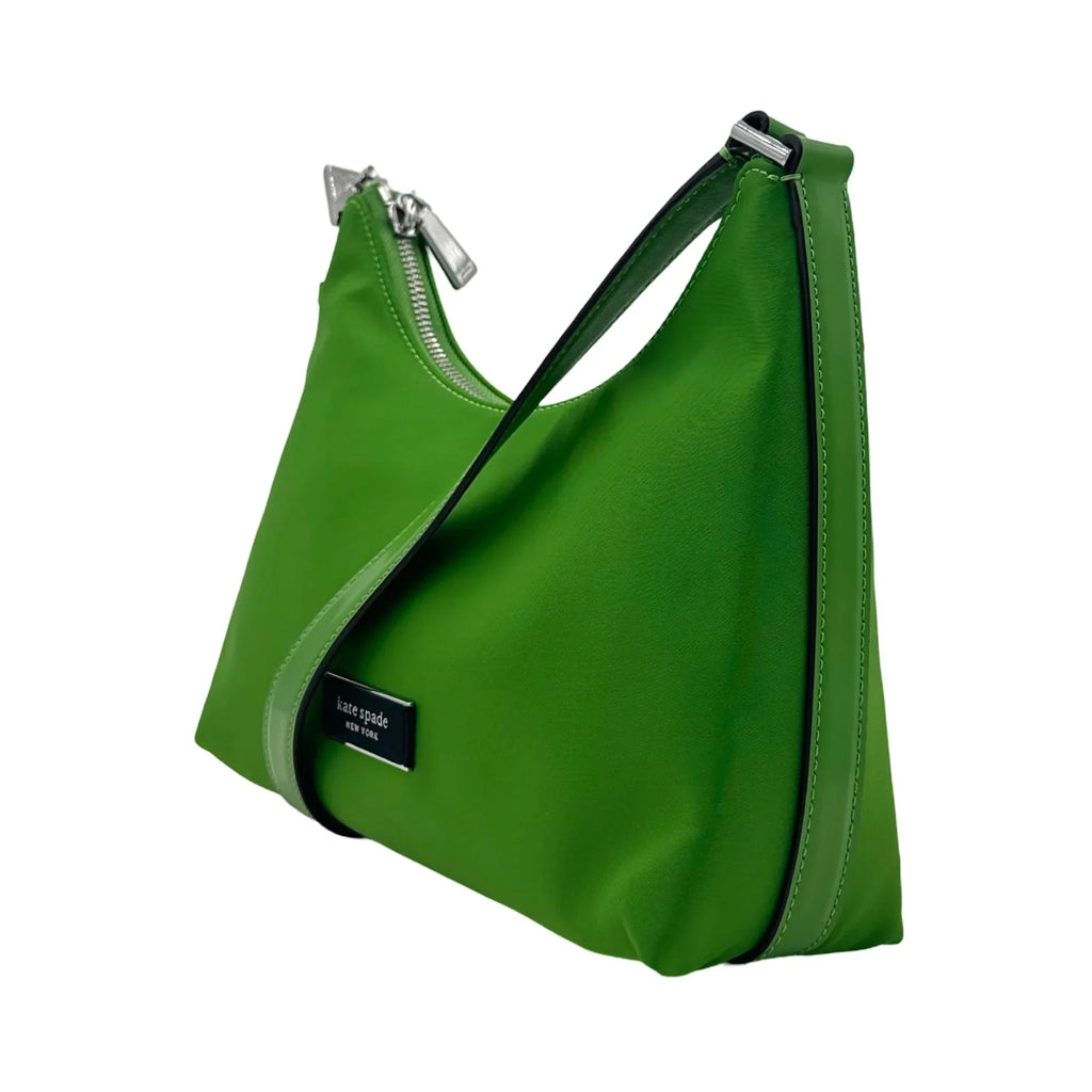 Kate Spade Sam Icon KSNYL Nylon Small Shoulder Bag - Green