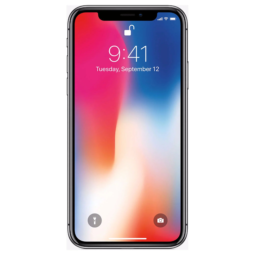 iPhone X 64GB Unlocked GSM Phone w/ Dual 12MP Camera - Space Gray - B Grade Used