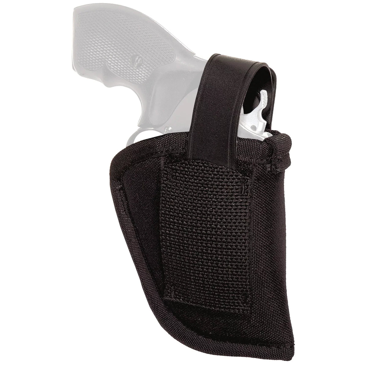 Uncle Mike's Sidekick Hip Holster for Small Frame Revolver, Ambidextrous, Size 36, Black, Nylon, 70360