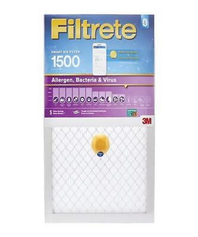 D Fiberglass 12 MERV Smart Air Filter (Pack of 4). H X 1 in. W X 20 in. 3M Filtrete 20 in