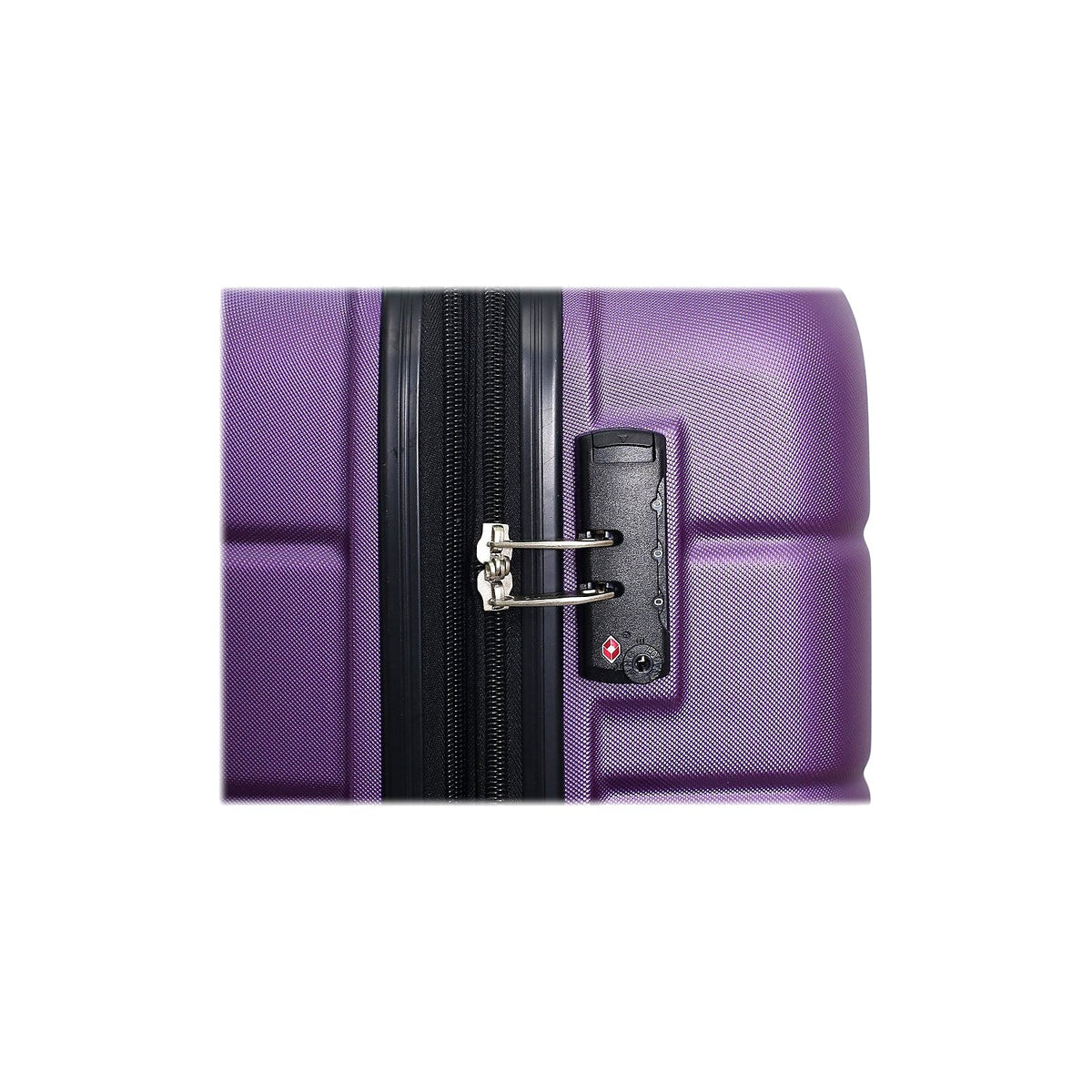 DUKAP RODEZ Plastic Carry-On Luggage Purple (DKROD00S-PUR)