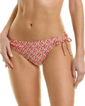 Helen Jon womens  Tunnel Side String Hipster Bottom, XS, Red