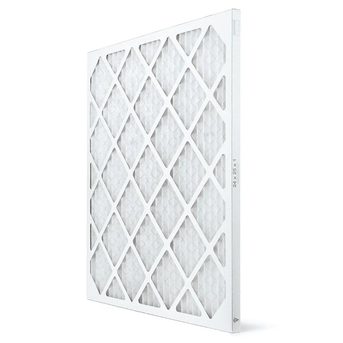 AIRx Filters Dust 24x25x1 Air Filter MERV 8 AC Furnace Pleated Air Filter Replacement Box of 6, Made in the USA
