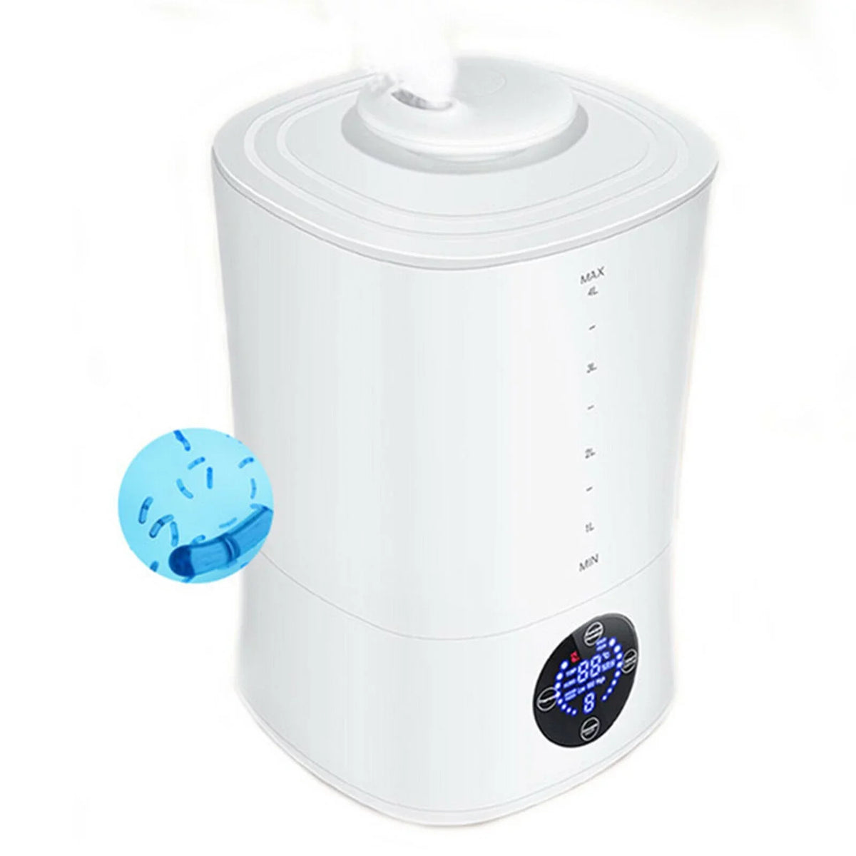 DIY Sodium 4L Hypochlorous Acid moisture Making Machine Humidifier W/ Remote White