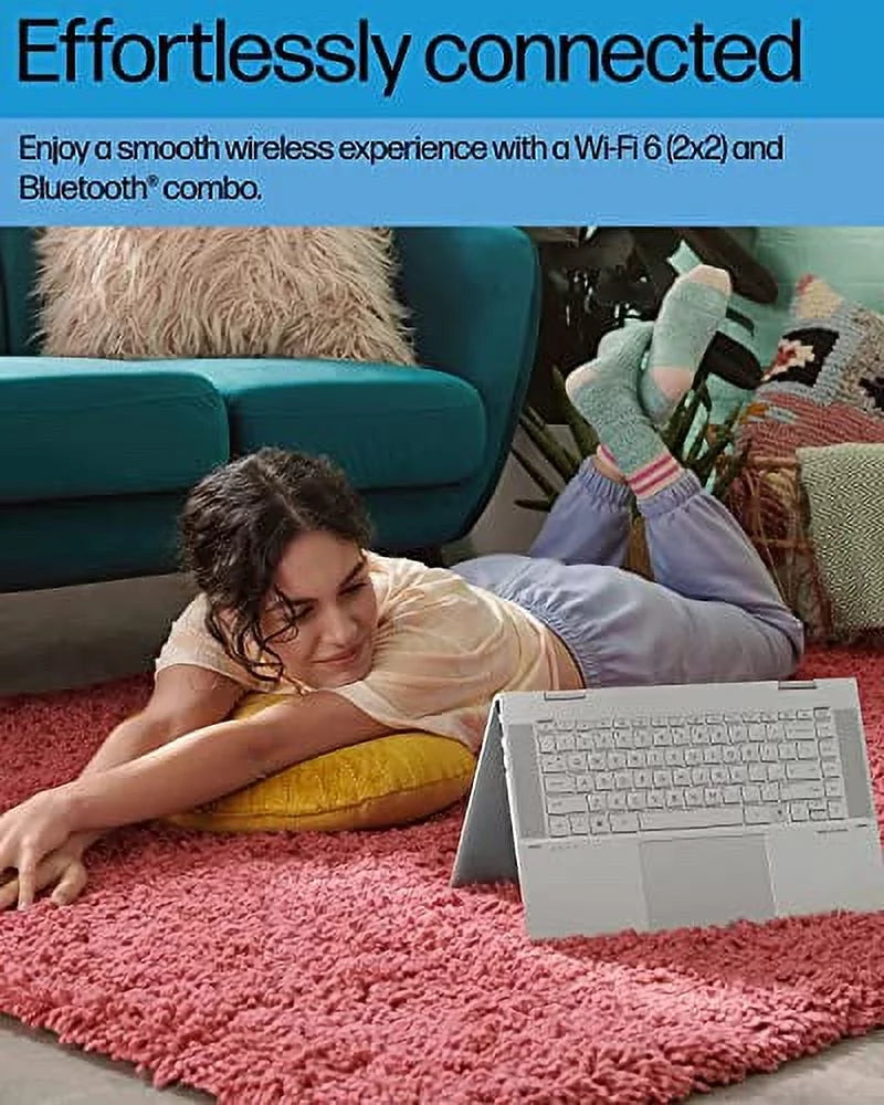 2022 Latest Envy X360 2-in-1 Laptop | 15.6" FHD IPS Touchscreen |  12-Core i7-1260P | 32GB DDR4 1TB NVMe SSD | WiFi 6 | Thunderbolt4 | HDMI2.1 | Backlit KB | Fingerprint | Windows 11 Home