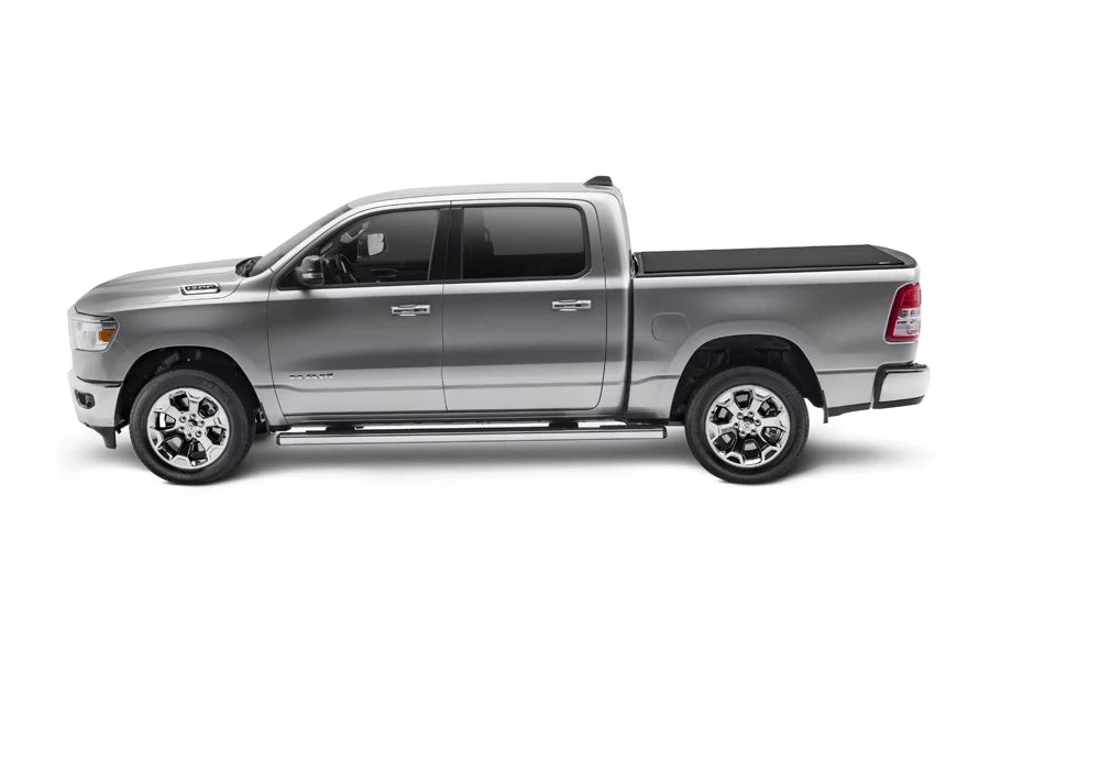 TruXedo Pro X15 Soft Roll Up Truck Bed Tonneau shield | 1486901 | appropriate with 2019 - 2023 Dodge Ram 1500, Does Not Fit w/ Multi-Function (Split) Tailgate 6' 4" Bed (76.3")