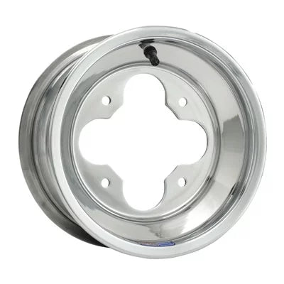 4/156 Douglas A5 Wheel 10X5 3.0 + 2.0 Polished Aluminum for Yamaha YFZ450R 2009-2018