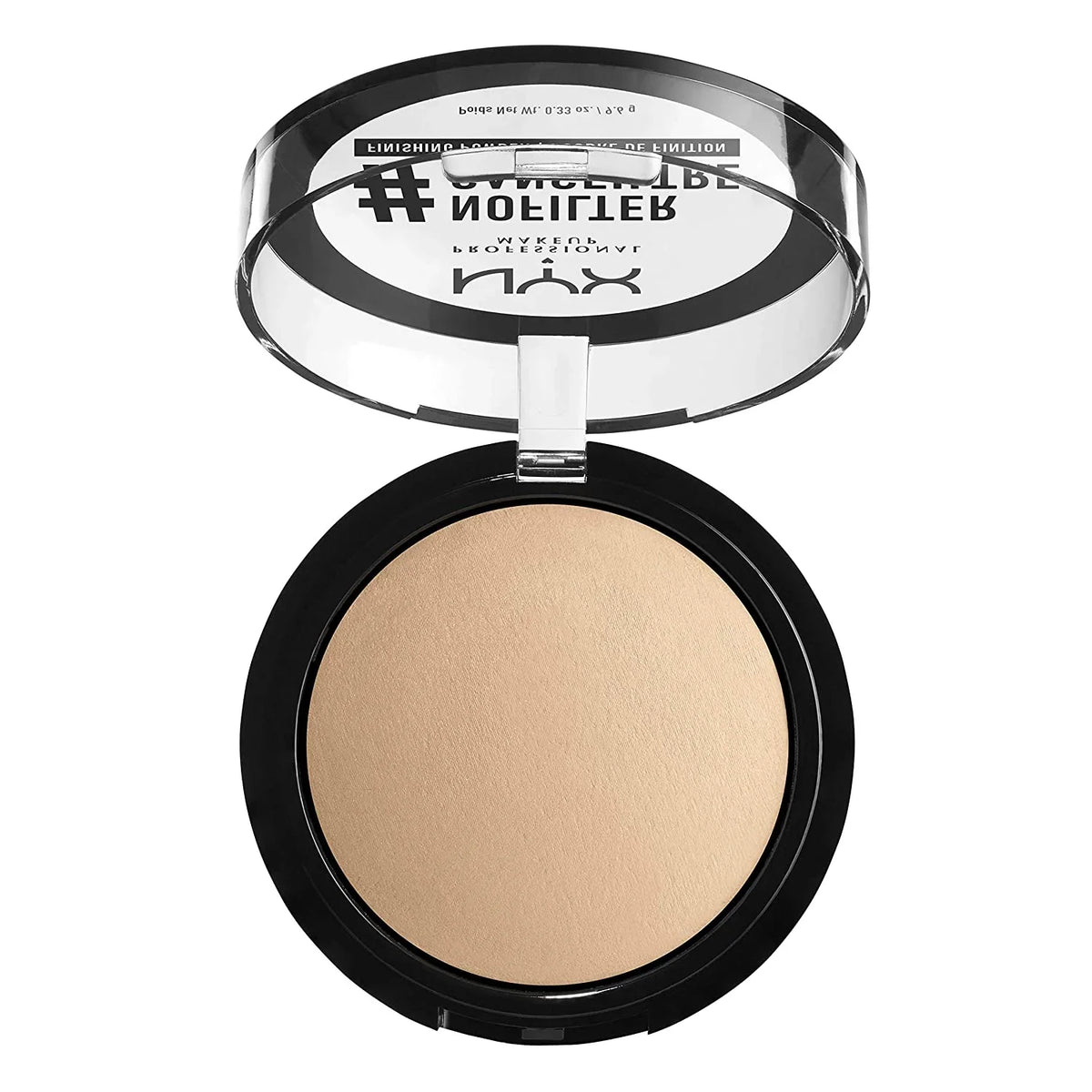 NYX - NoFilter Finishing Powder, Pressed Setting Powder - Medium Olive, 9.6g