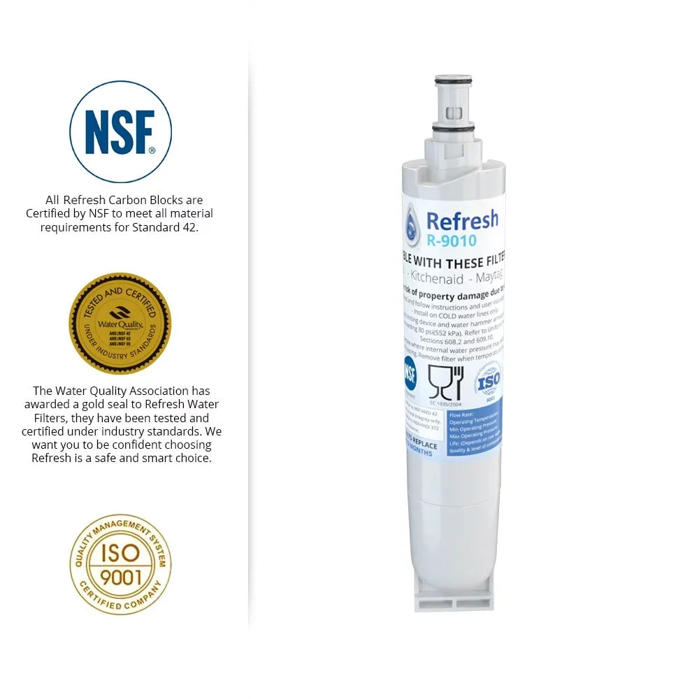 Replacement For Whirlpool ED2GHEXNB04 Refrigerator moisture Filter - by Refresh (4 Pack)