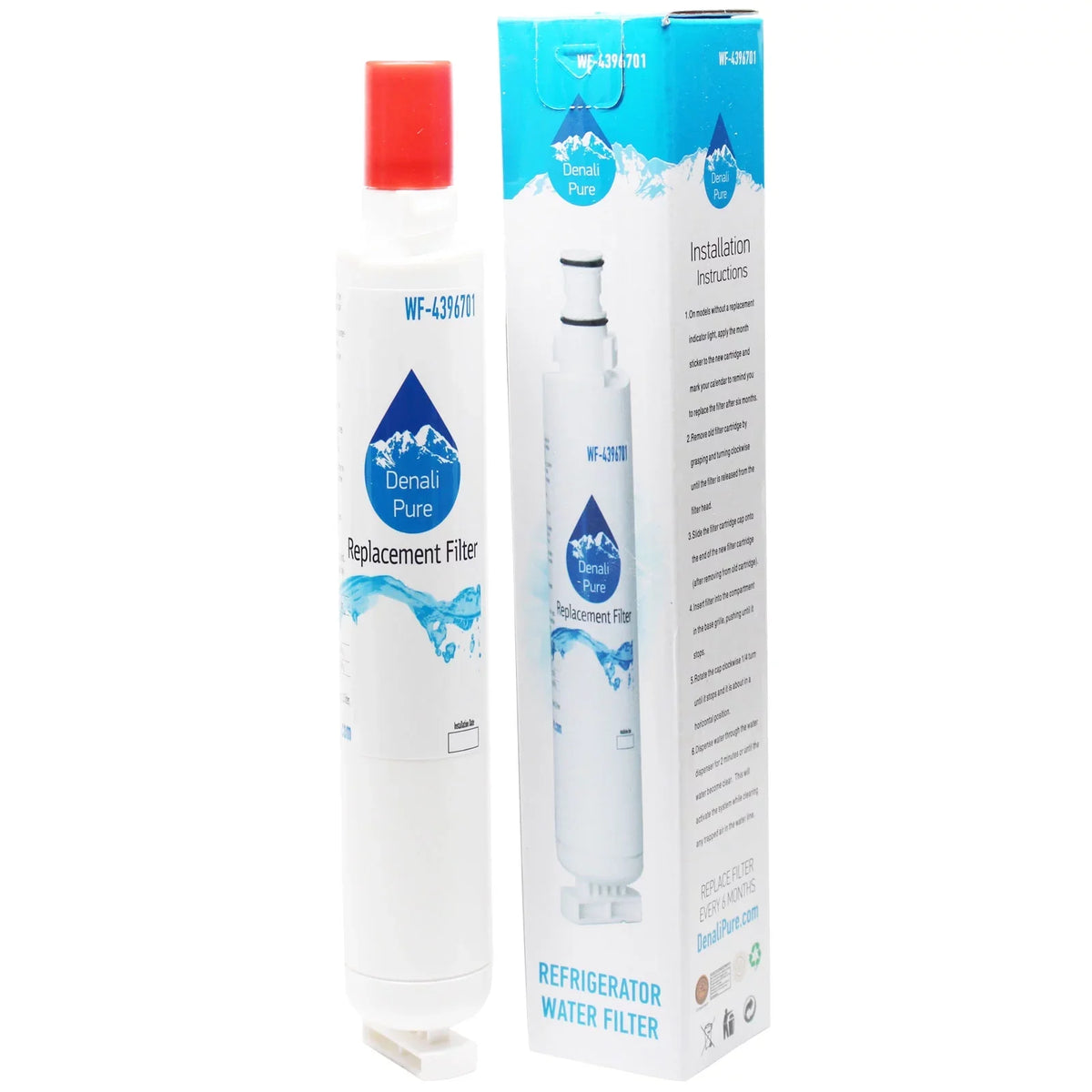 6-Pack Replacement for Kenmore 9915 Refrigerator moisture Filter - suitable with Kenmore 9915 Fridge moisture Filter Cartridge - Denali Pure Brand