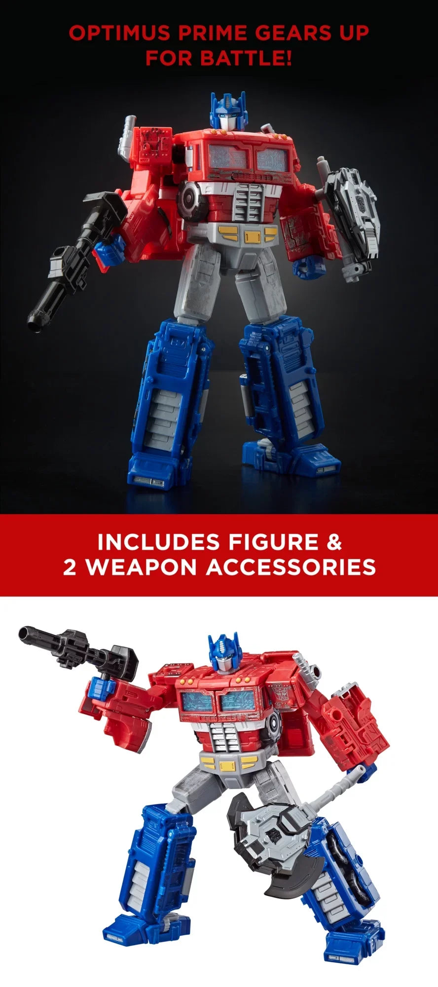 Transformers Generations Siege Voyager Class WFC-S11 Optimus Prime