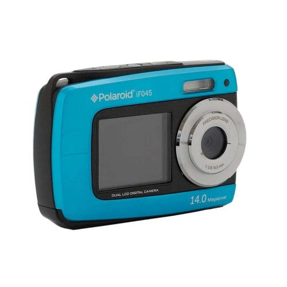Polaroid IF045-BLUE Dual Screen moisture Proof Camera