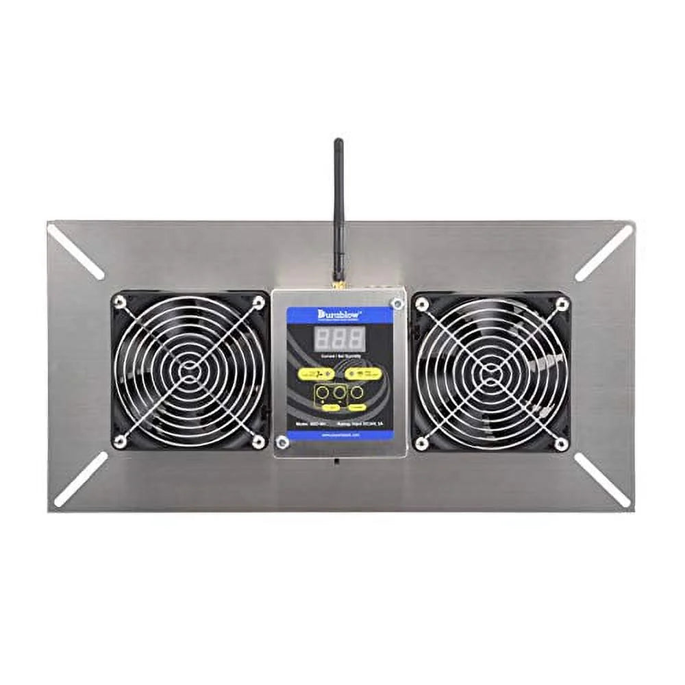 MFB M2D-SH Air-Out WiFi Smart Home Remote Crawl Space Ventilator, Humidity, Radon Mitigation, appropriate with Alexa, Google Home