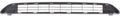 SE Model) - CAPA. RAV4 16-18 FRONT BUMPER GRILLE, Upper, Textured Black, w/o Front View Camera, (Exc