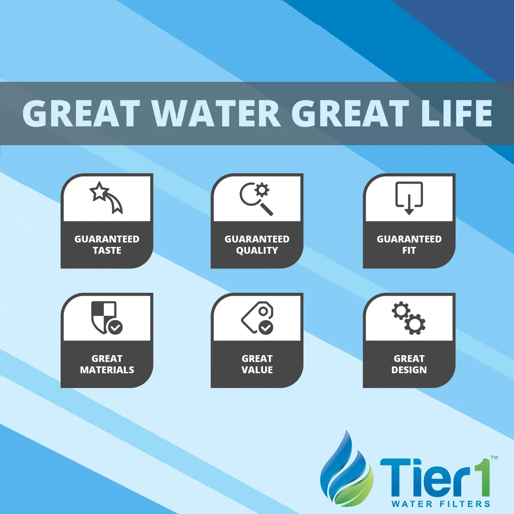 Tier1 Countertop Drinking moisture Filter System with C1 Comparable for Sediment and Chlorine Removal
