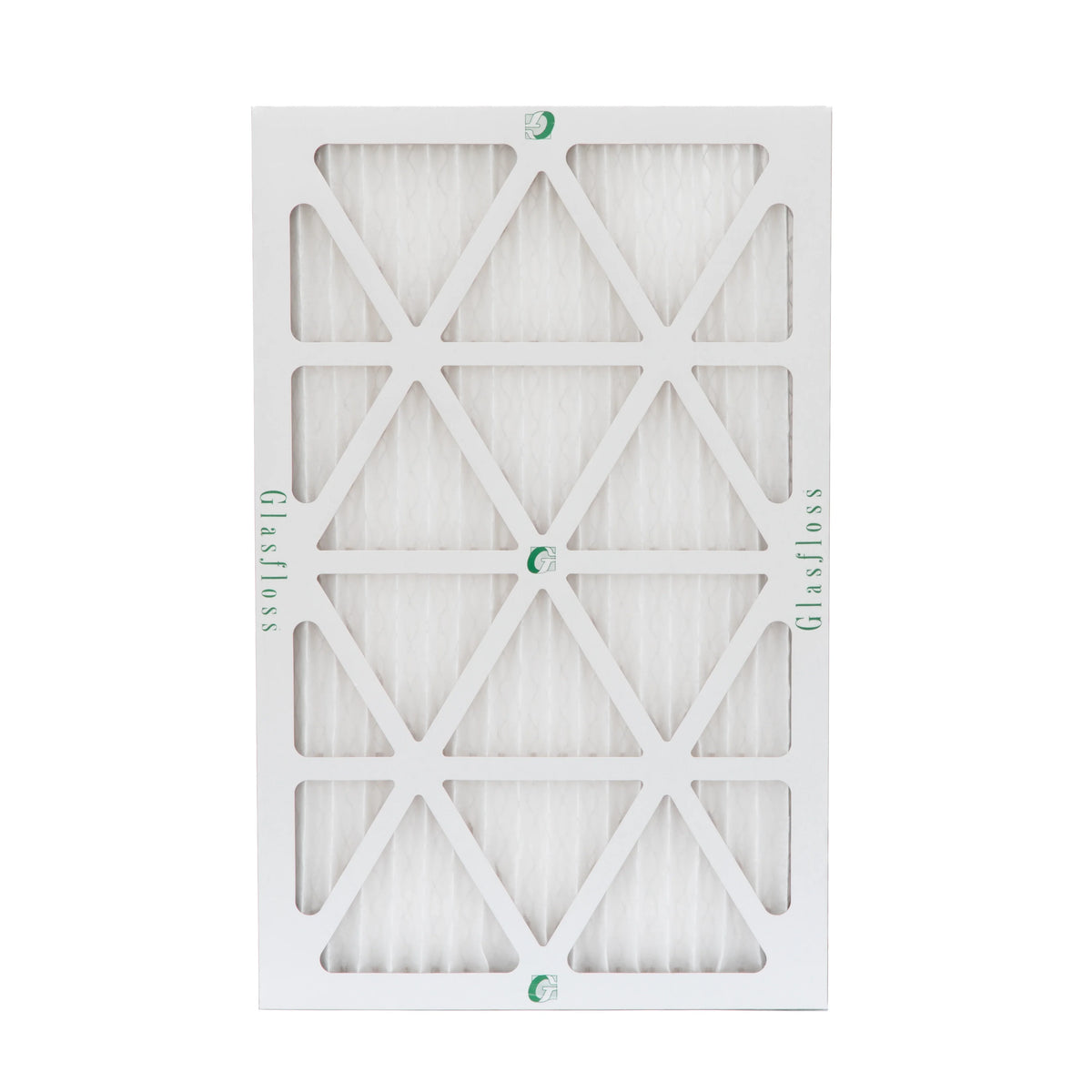 Actual Size: 15-5/8 x 29-5/8 x 7/8. 12 Pack of 16x30x1 MERV 13 Pleated Air Filters by Glasfloss