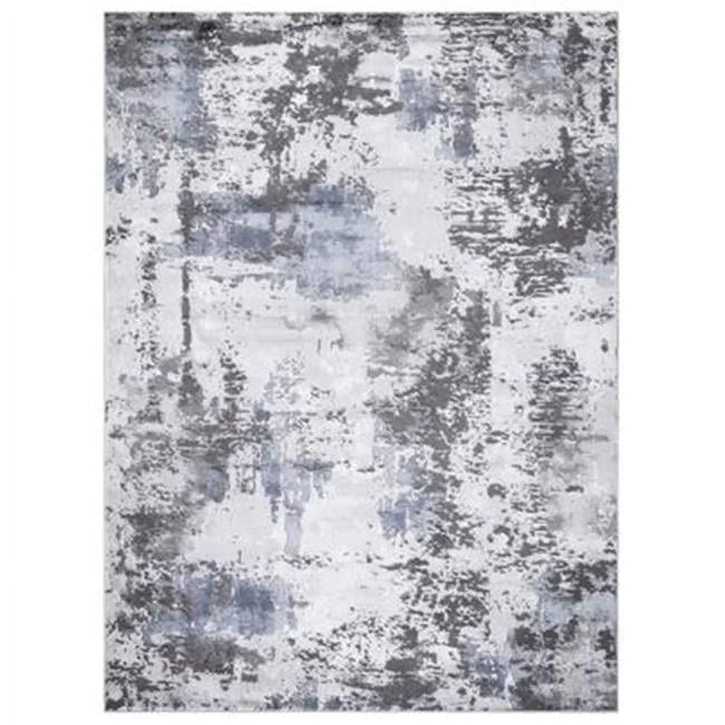 Brighton Pacific Abstract Rectangle Area Rug, Gray. Concord Global Trading 80264 3 x 5 ft