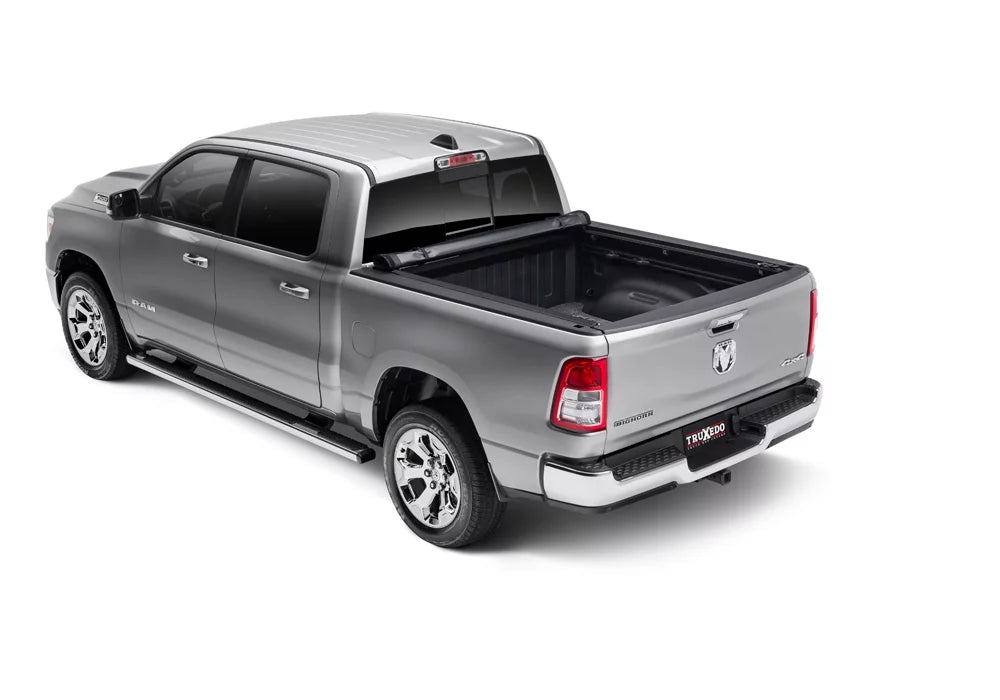 TruXedo Pro X15 Soft Roll Up Truck Bed Tonneau shield | 1486901 | appropriate with 2019 - 2023 Dodge Ram 1500, Does Not Fit w/ Multi-Function (Split) Tailgate 6' 4" Bed (76.3")
