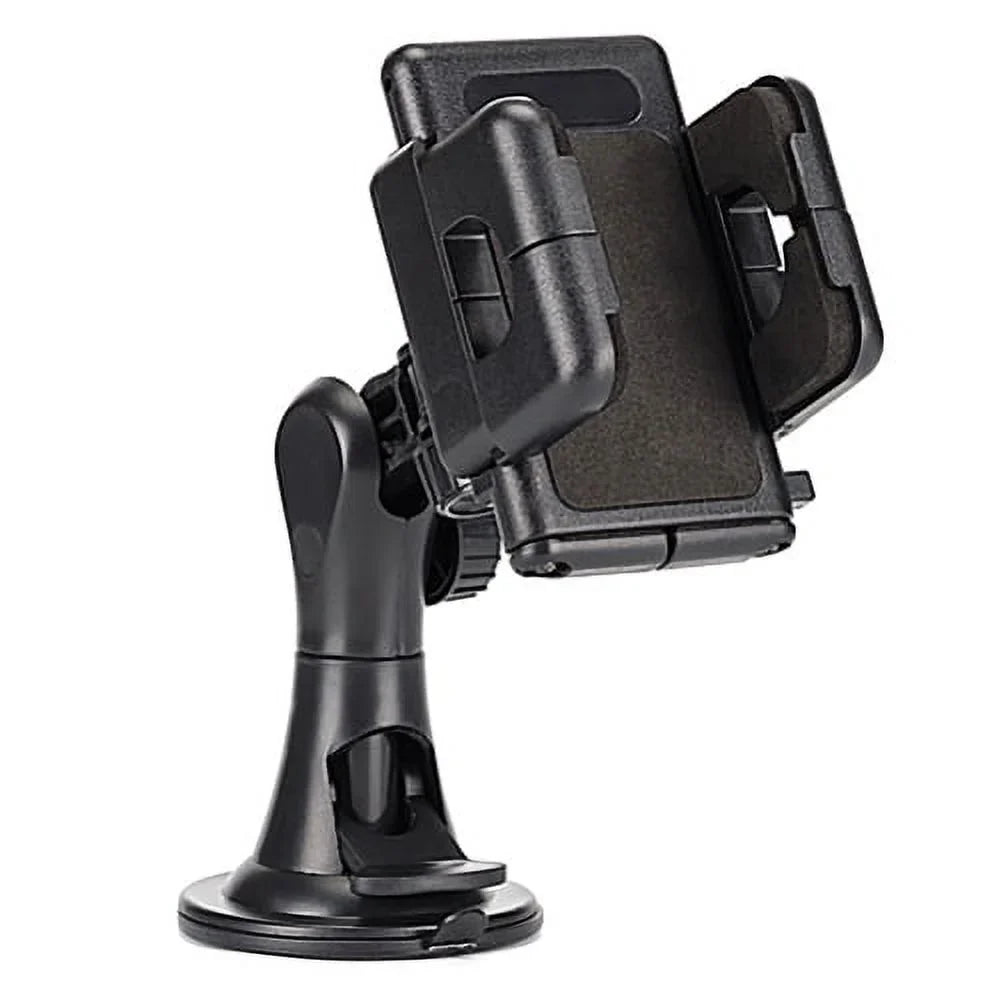 USB Cable w Car Mount, Retractable Type-C Charger, Dash Windshield Holder N2Z for  Galaxy A9 A50 A20 A10e - Sonim XP8 XP3 -  Xperia 5 10 Plus 1 -  Redmi Note 7, Mi Mix 2 9T 9