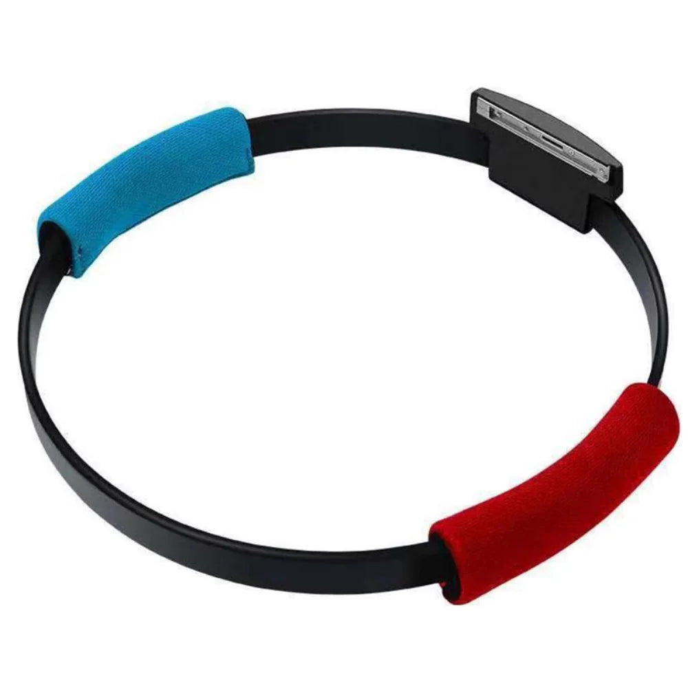 For Nintend Switch Somatosensory Yoga Fitness Ring Anti-Slip Grips Adjustable Leg Strap Set For Ring Sport Game