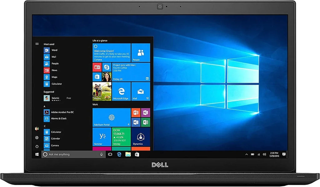 Restored  Latitude 7490 Laptop  Core i78650U 8GB RAM 256GB SSD Windows 10 14" FHD (Refurbished)