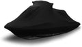 Indoor Jet Ski protector for SEA DOO GTI Limited 155 2011-2019 - Black Satin - Ultra Soft & Stretchy - Protects from Dust & Dings Inside! Includes Storage Bag - Indoor ONLY
