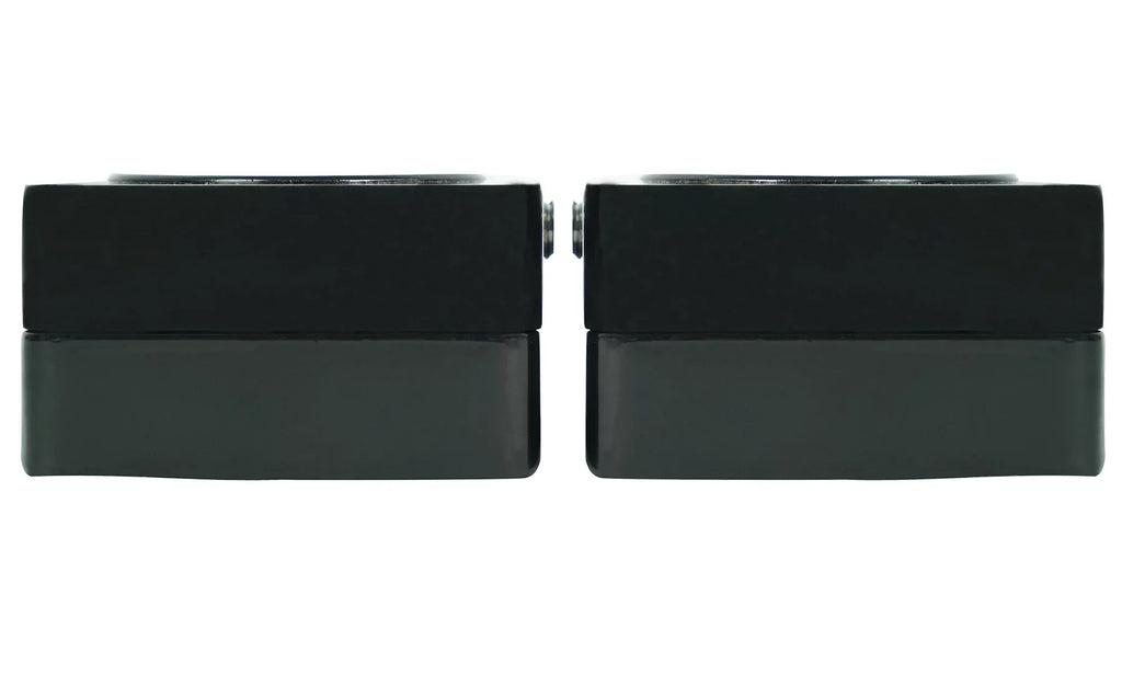 2) Rockville MAC525B 5.25" 360° Swivel Black Aluminum Surface Mount Speaker Pods