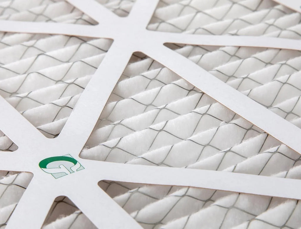 4 Pack (Actual Depth: 3-3/4"). 16x20x4 MERV 13 Pleated AC Furnace Air Filters by Glasfloss Industries