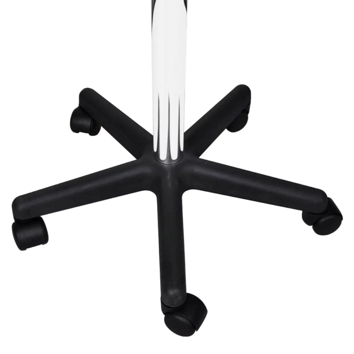 Suzicca Office Stool White Faux Leather
