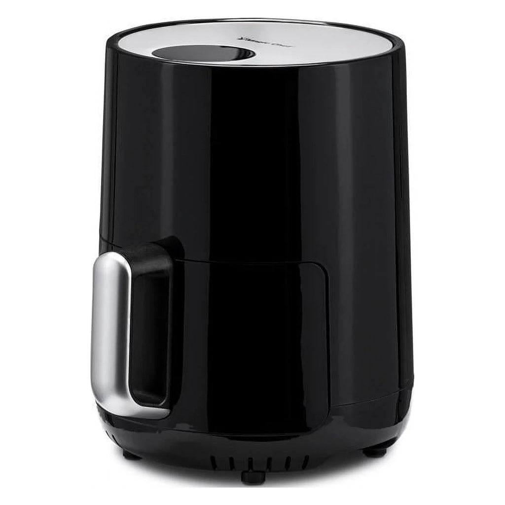 Magic Chef® 1.6 Quart Snack-Sized Compact Manual Air Fryer for Healthy Cooking with Dishwasher Safe Basket - Black