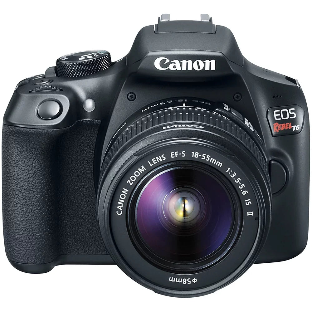 EOS Rebel T6/2000D DSLR Camera with 18-55mm and 55-250mm Lenses Kit