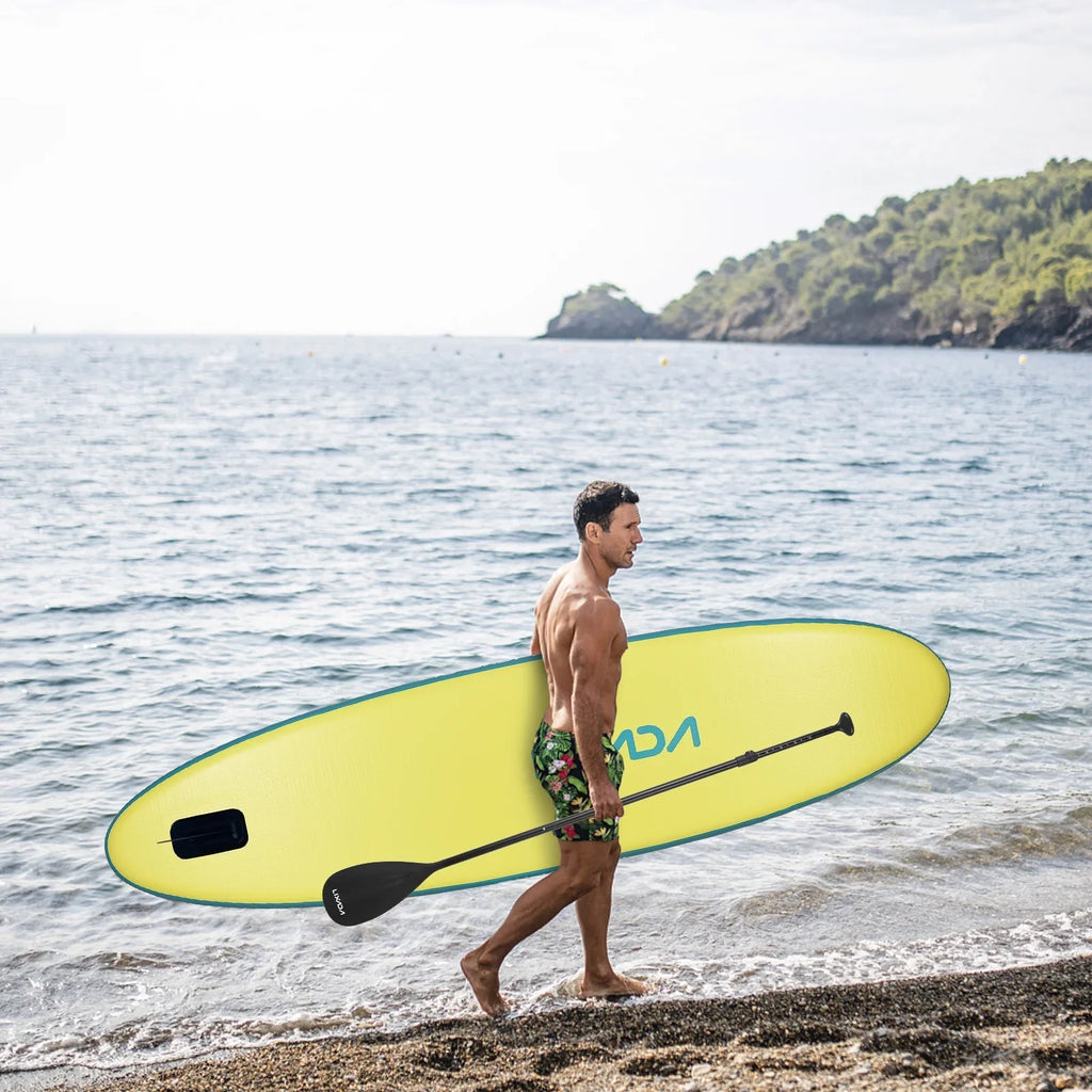 Lixada Surfboard Set, Inflatable Paddle Board for aqua with Travel Backpack