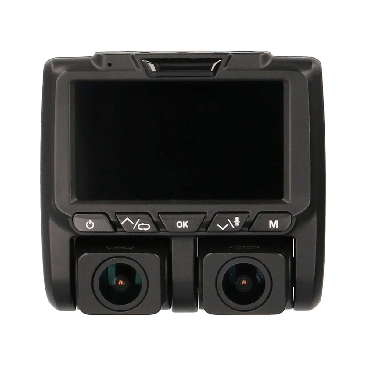 iBeam TE-DVR-DL4K 4K Dual-View Dash Camera w/ DVR & 3" Built-in Viewing Screen