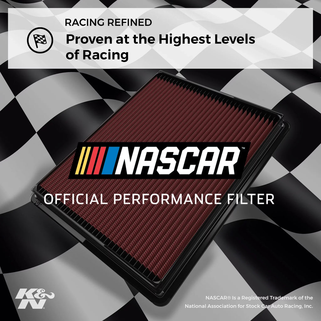 K&N Engine Air Filter: High Performance, Premium, Washable, Replacement Filter: 2006-2012 /MERCURY (Fusion, Milan), 33-2357