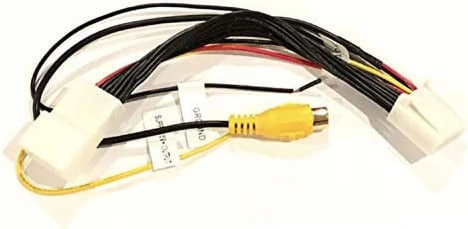 Add Aftermarket Backup Reverse Camera to Factory OEM Display/Nav Car Stereo Radio 16 Pin Wire Harness for Some /Scion Vehicles - Restrictions Listed Below- See matching Vehicles Below