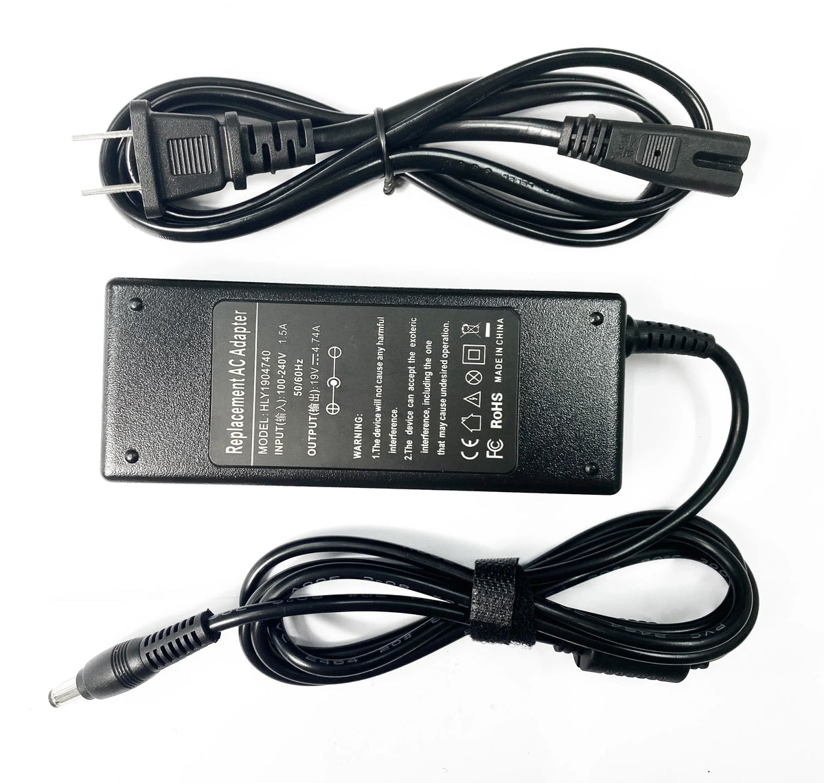 Laptop AC Adapter Charger for  X54F X53SD-SX1359V X5GAG-XX052V X5GAG-XX052V-R X43TA-VX036V-8 X43TA-VX052D X5DC-SX031V X5DE-V140SCGDWW X751LJ-TY148H X751LK-T4007D X751LN-TY092H-8 X751M X751S U35